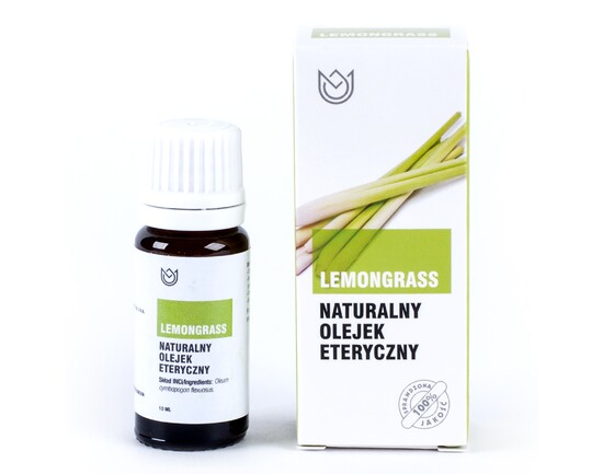 Olejki eteryczne Lemongrass - naturlany olejek eteryczny 10 ml