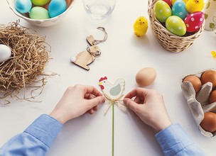 Herbaciane jaja na Wielkanoc!