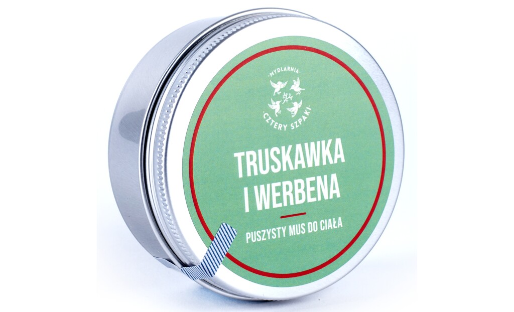 Truskawka i Werbena - mus do ciała