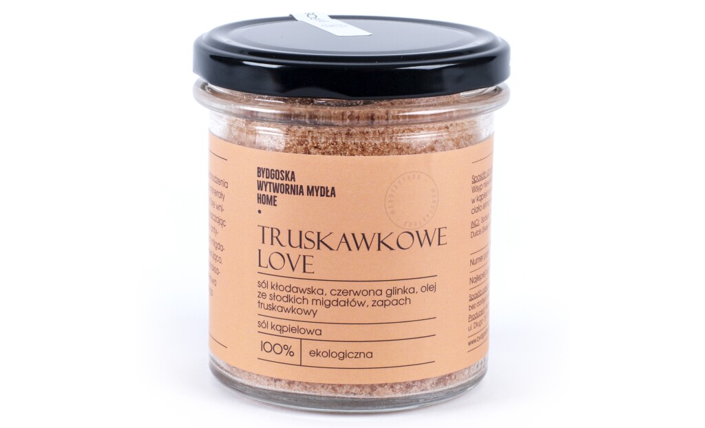 Truskawkowe Love - sól do kąpieli - 300 g