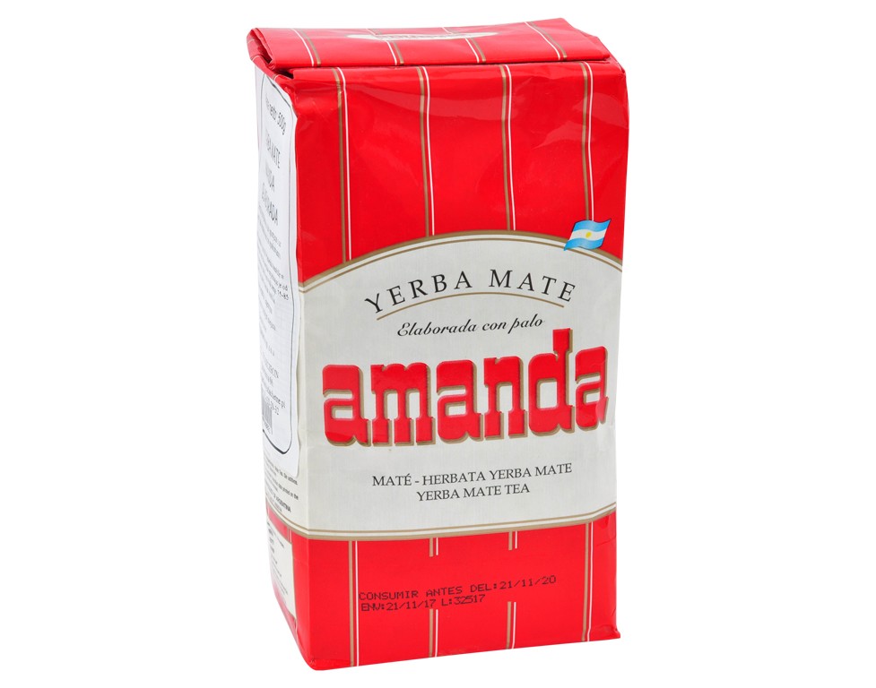 Yerba Mate Amanda 0,5kg czerwona