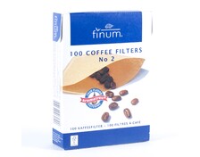 Filtry do kawy 2 - FINUM 100 szt. - Filtry do kawy