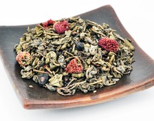 Gunpowder Malinowo Porzeczkowy - Herbata Zielona