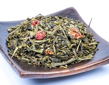 Imbirowo-Truskawkowa Sencha - Herbata Zielona