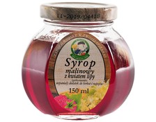 Syrop malinowy z kwiatem lipy - Syropy