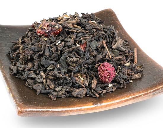 Herbata Czerwona - Pu Erh Żurawinowo Malinowa
