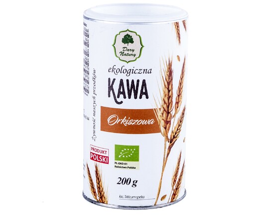 Kawy naturalne eko Kawa orkiszowa EKO (tuba) 200g
