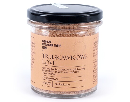 Sole do kąpieli Truskawkowe Love - sól do kąpieli - 300 g